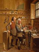 John Cuff and his assistant  Johann Zoffany